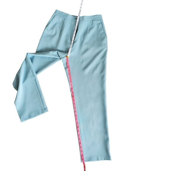 DRAPERS & DAMONS MINT GREEN SLACKS SIZE 8P - Picture 8 of 9